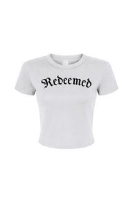 Redeemed Women's Micro Rib Baby Tee