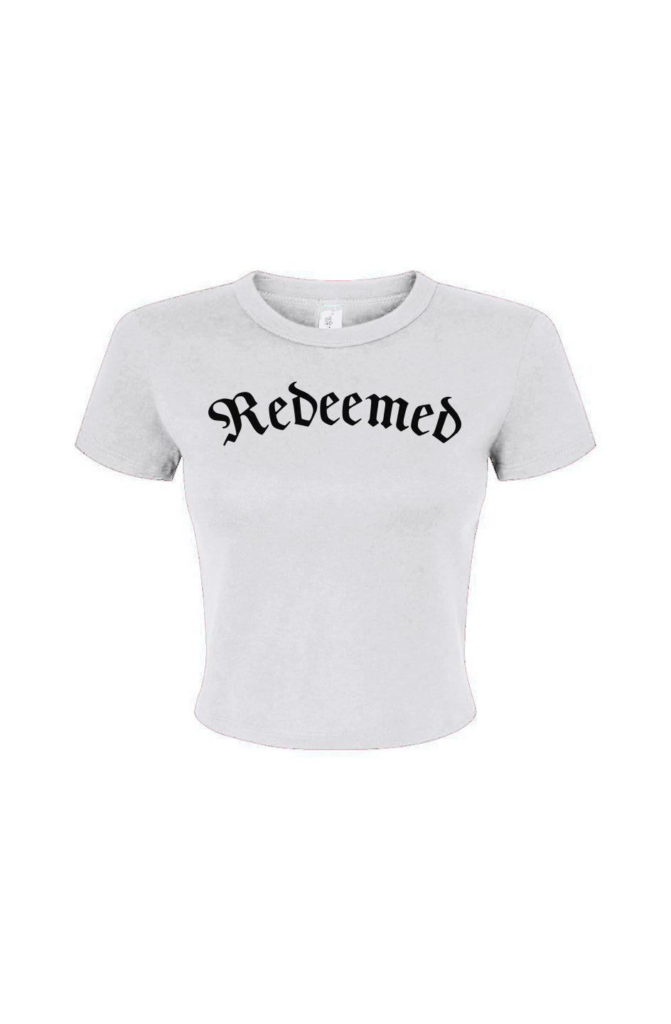 Redeemed Women's Micro Rib Baby Tee